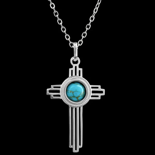 Chapel Sterling Cross Pendant (In Stock)